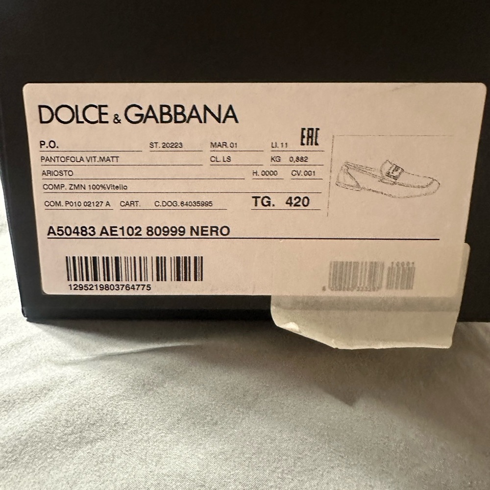 Dolce & Gabbana Men's Nero Loafers